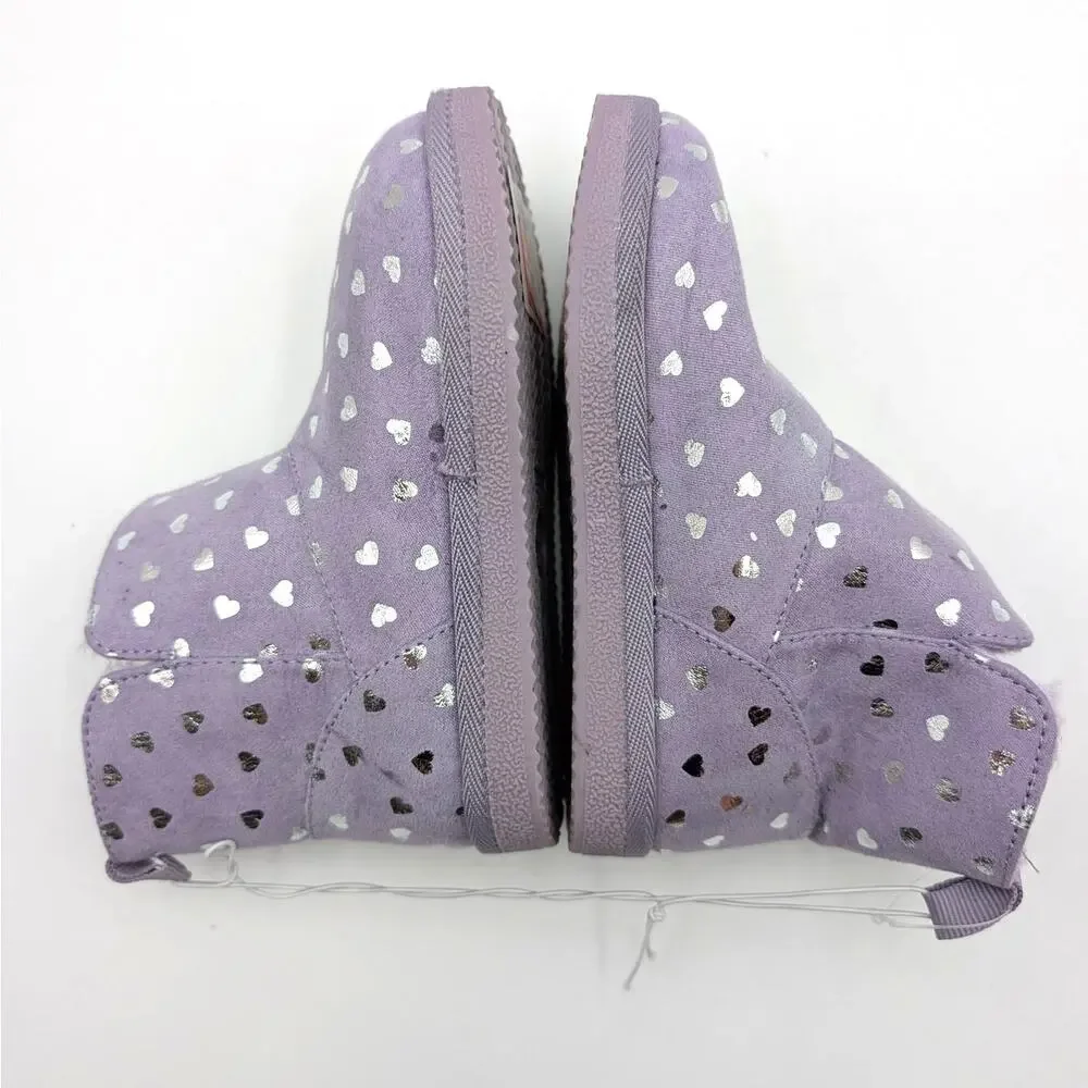 Harper Canyon Elly Cozy Short Boot Unisex Kids Lavender Size US10M